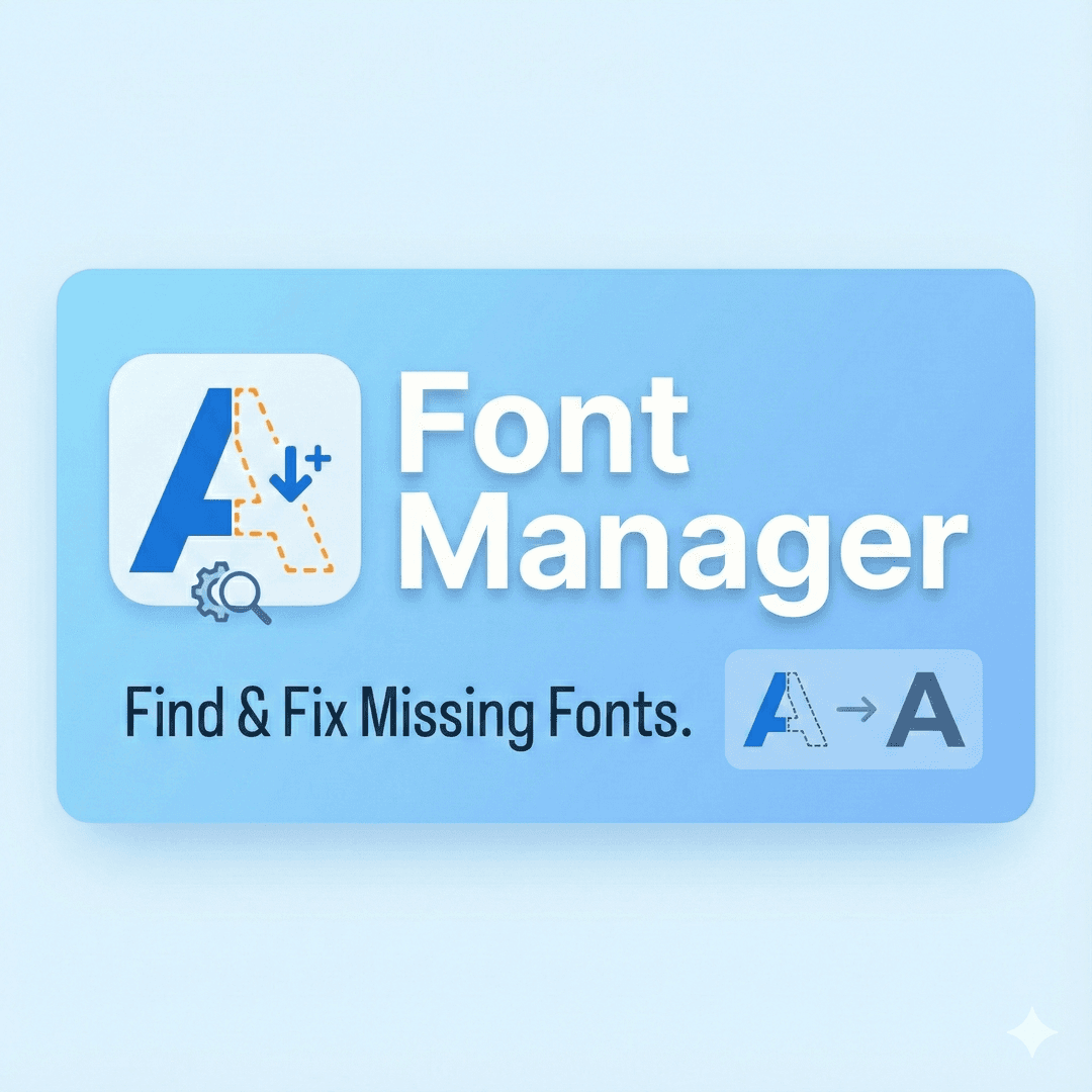 Font Manager Plugin